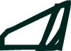 Black Course menu item icon, on a transparent background.