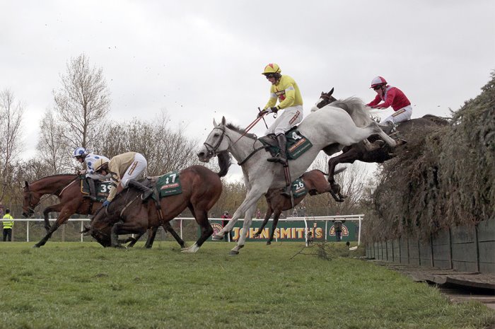 Bechers Brook fence at Grand National