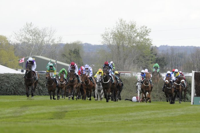 The Chair fence at Grand National