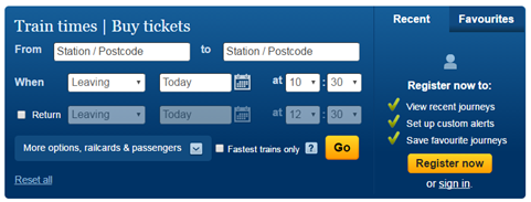 Grand National National Rail Planner