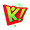Kerching logo in a square box.