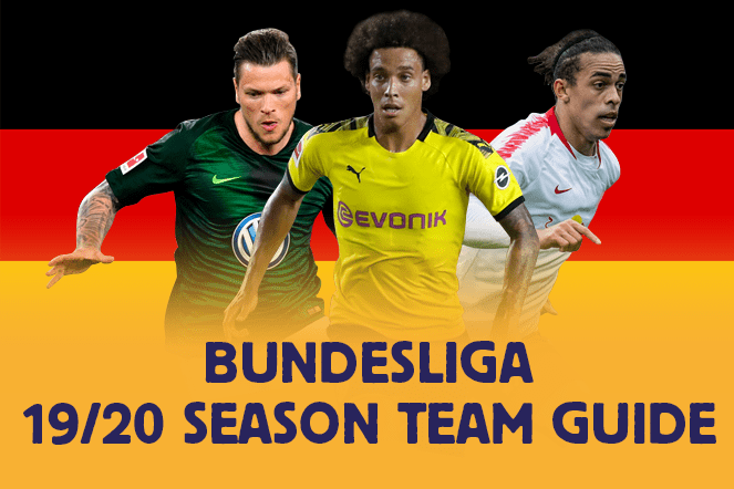 Jloves German Bundesliga League Table 201920