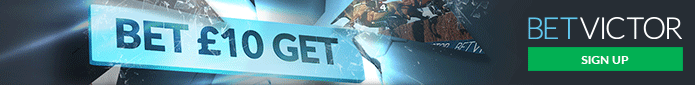 Bet £10 get £40 when you join BetVictor! betvictor - standard sign up