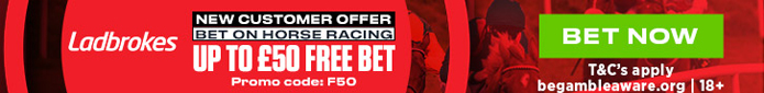 Get up to £50 deposit match in free bets when you join Ladbrokes! (T&Cs apply, 18+)