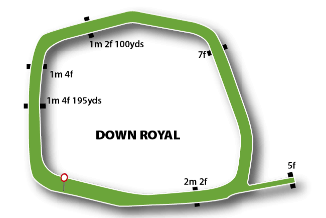 Down Royal map
